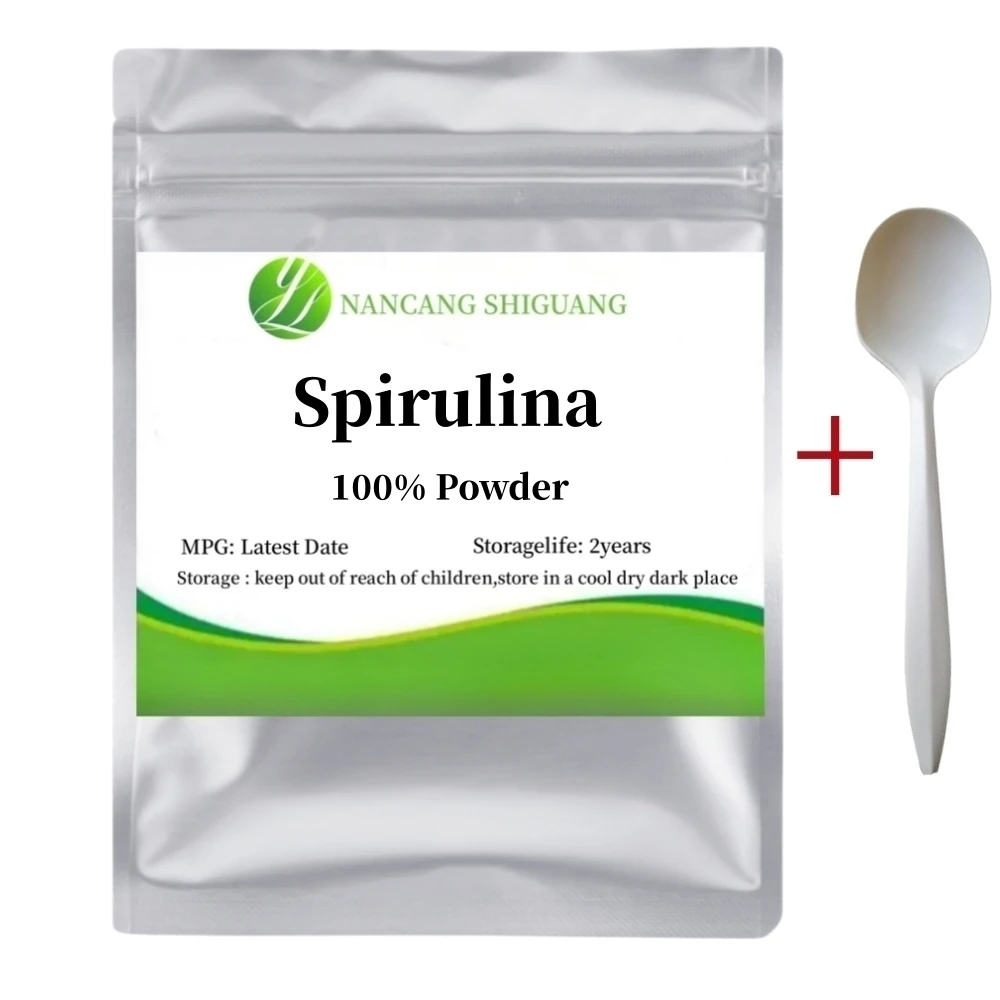 50G-1000G Polvere Di Spirulina Organica Pura Natura