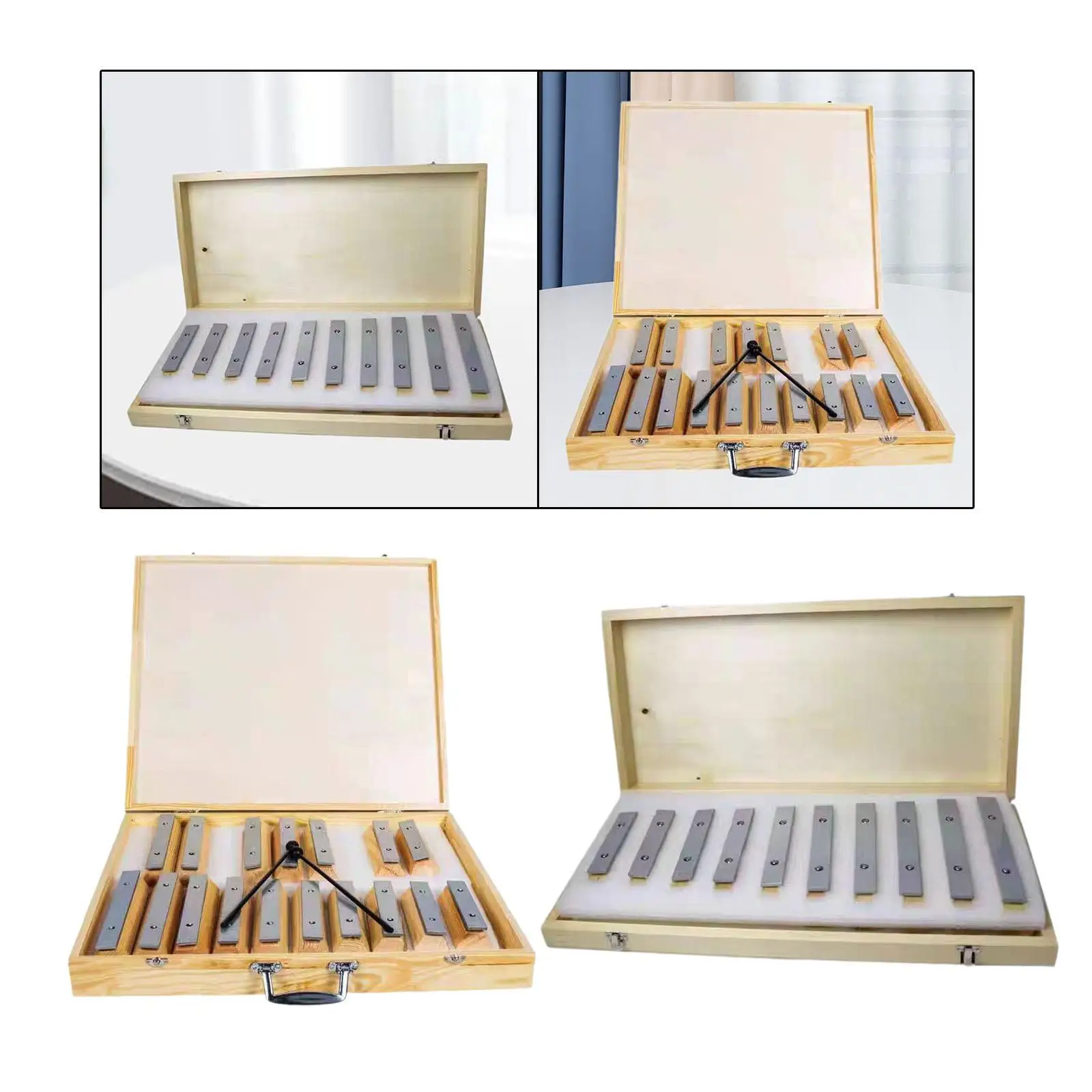 Percussion Xylophone for Beginners Wooden Toy Educational Musical Instrument