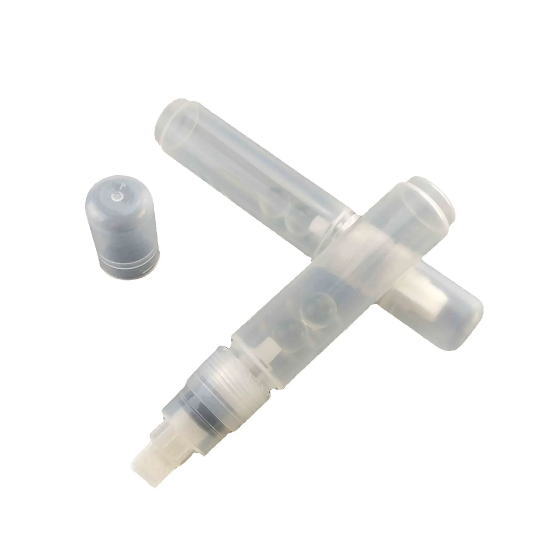 7 pcs/set Plastic Empty Pen Rod 3mm 8mm 10mm 15mm 30mm Barrels Tube Graffiti Pen Liquid Chalk Markers Paint Accessories pen rod barrels