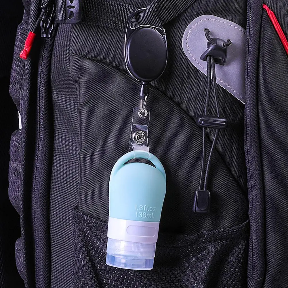 Dispenser Bottle Hanging Hole Refillable Bottle Empty Soft Silicone Travel Travel Container Girls 38/60/90ML