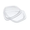 Customize Small Size Optical Scuba Diving Mask - White Prescription Diving Goggles With Silicone Diving Tube Set 2
