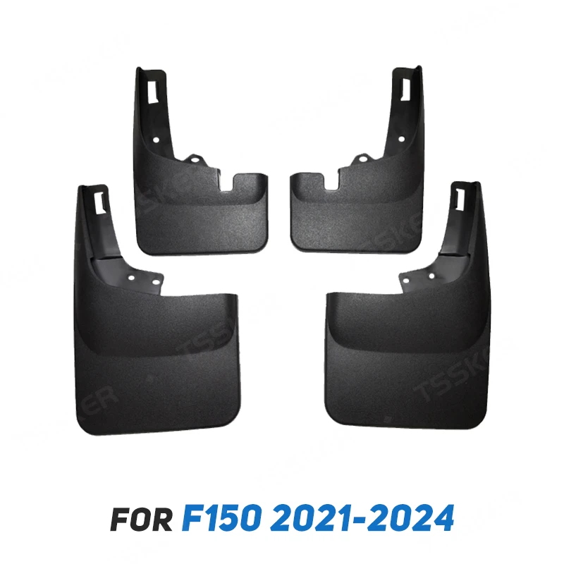 포드 F-150 F150 F250 2009-2024 2022 2023 F 150 스플래시 가드 펜더 머드플랩 앞뒤 머드가드 자동차 액세서리