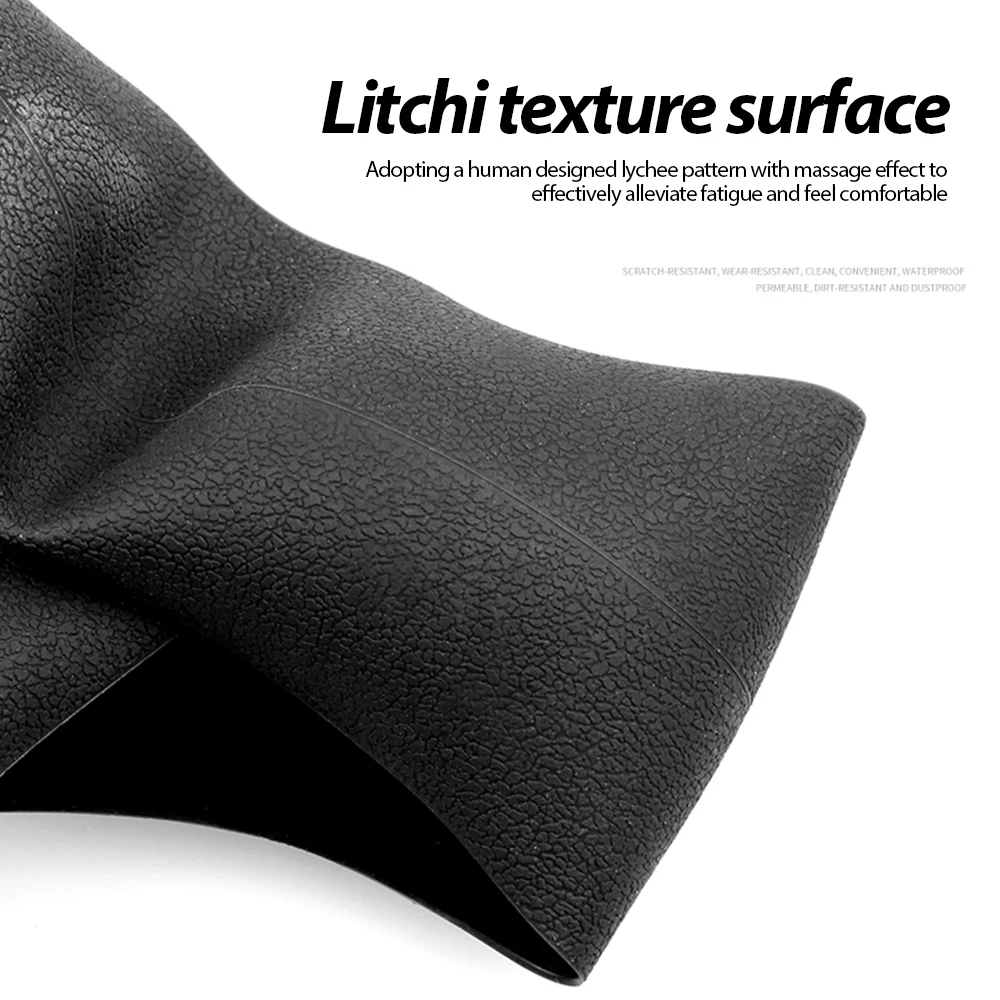 Universal Car Silicone Steering Wheel Cover Elastic Non-Slip For 36-40cm Steering Wheel Car Decor Accessories