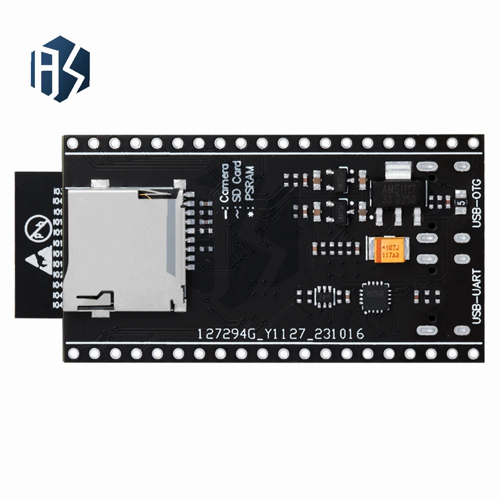 รูปสินค้า บอร์ดพัฒนา ESP32-S3 Wi-Fi + Bluetooth กล้อง OV2640