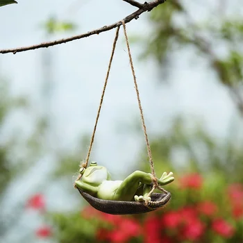 Frog Hanging Garden Ornament 1