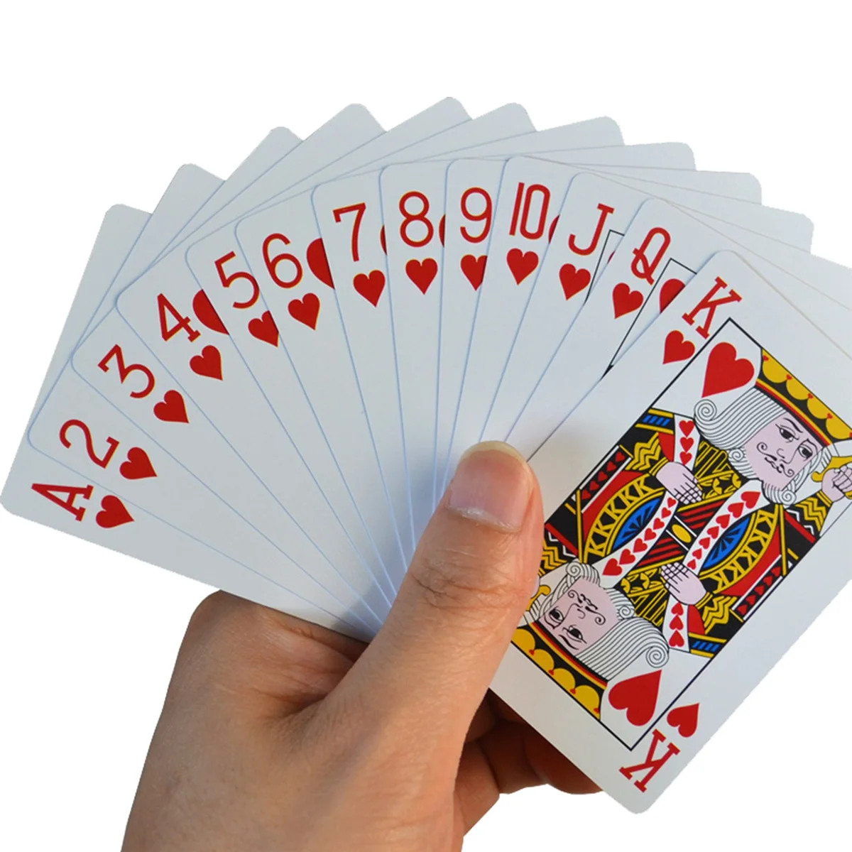 BAAU 3X Poker Cards Waterproof Hold'Em Playing Cards Black Jack Plastic Game Card Poker Game Board Card-Blue