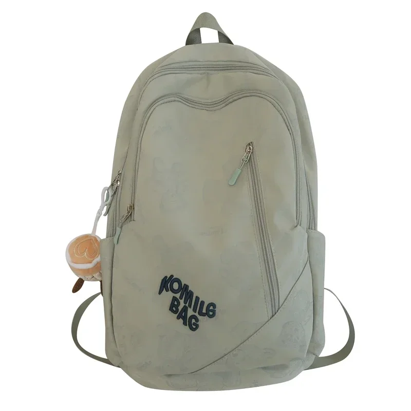 2024 Nueva mochila escolar para estudiantes universitarias, mochila retro de gran capacidad, tendencia de viaje con mochilas, mochilas escolares