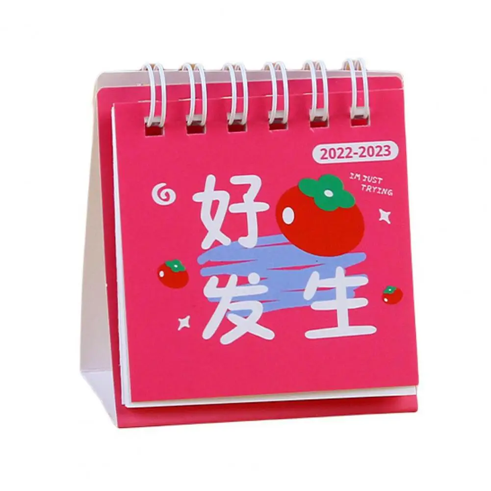 Zerodeko Mini Calendrier De Bureau 2023 Calendrier Des Tables 2023 Petit  Calendrier 2023 Mini-mensuel Petit Calendrier De Cahier Calendrier Tournant