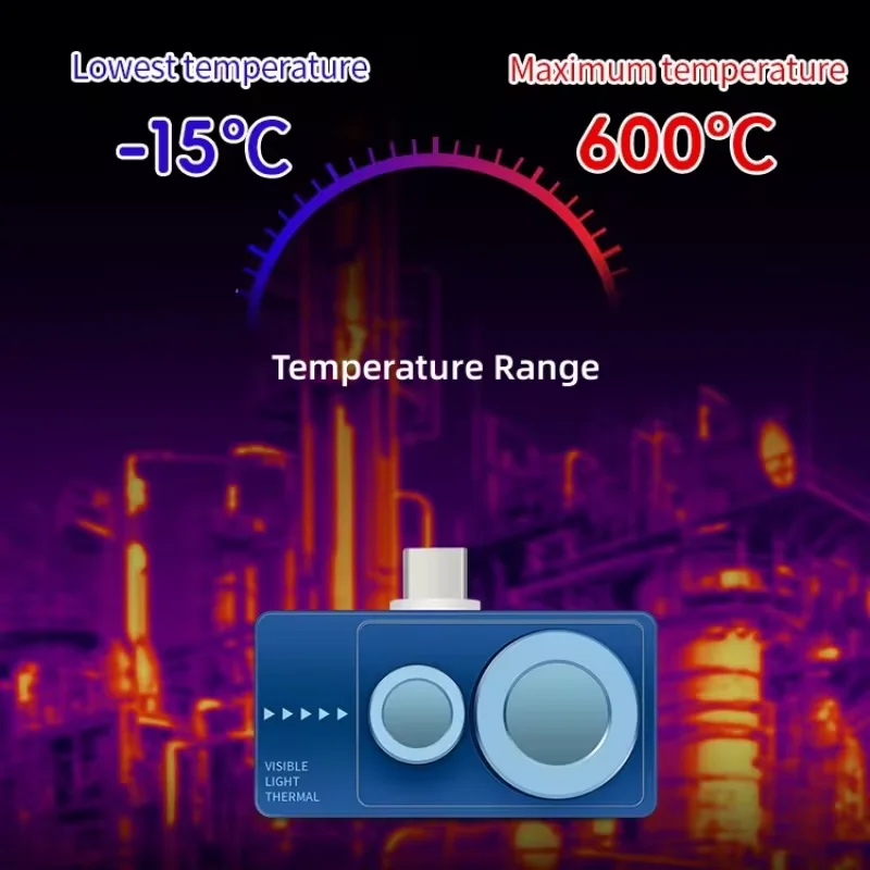 TOOLTOP T7 Pro Thermal Imager Android 256x192 Industrial Inspection - Image 6