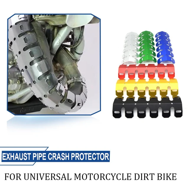 Motorcycle Exhaust Muffler Pipe Leg Protector Heat Shield Cover Heat  resistant For Gas Gas dirt bike EC 2T EC 4T FSE FSR KX125 - AliExpress