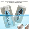1pc Premium Chenille Microfiber Shoe Laundry Bag For Washing Machine - Anti-Deformation Shoe Care Bag Polyester Plush Lazy Shoes 5
