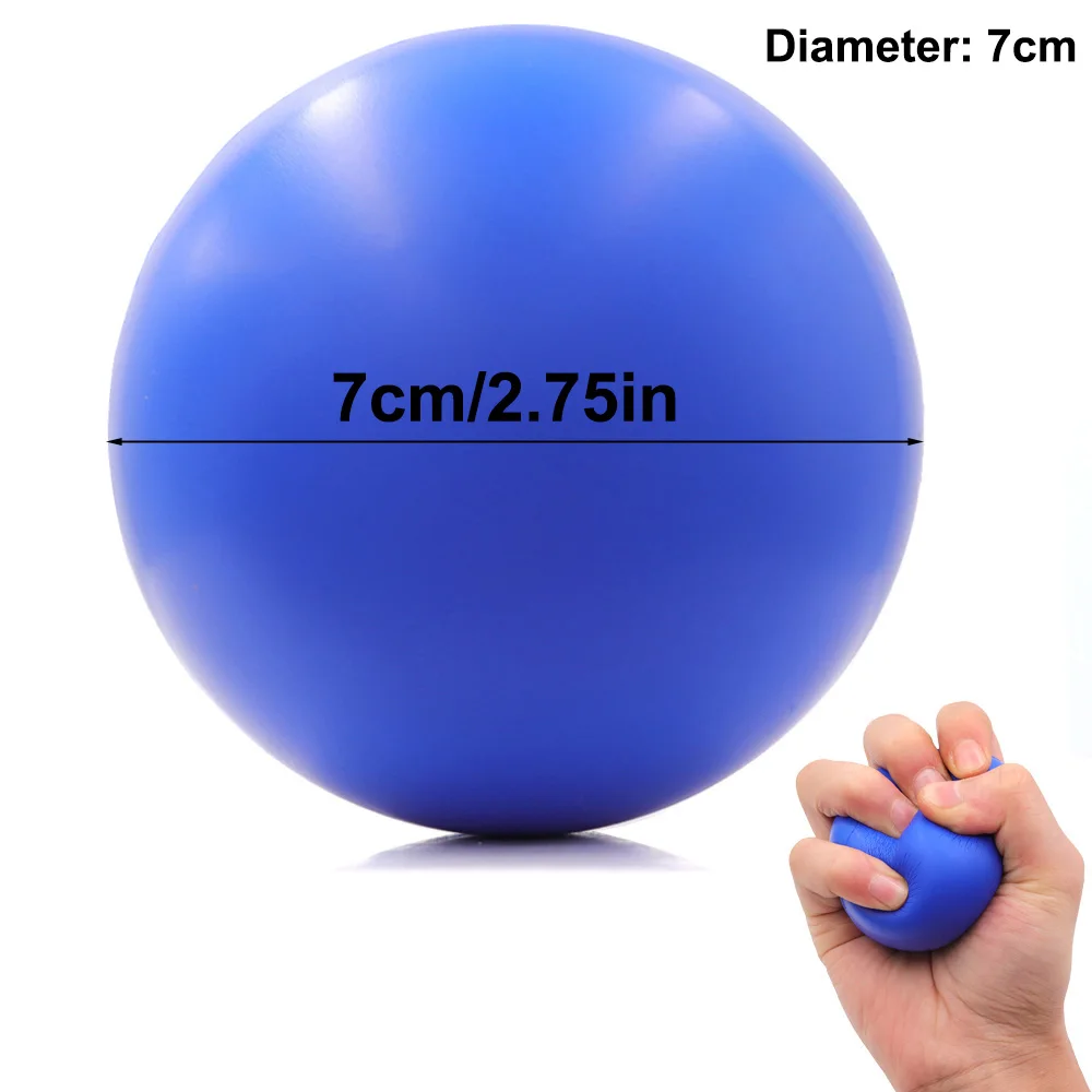 Hand Grip Strengthener & Massager Ball, Adult Therapy Rehab Gym thumbnail 4
