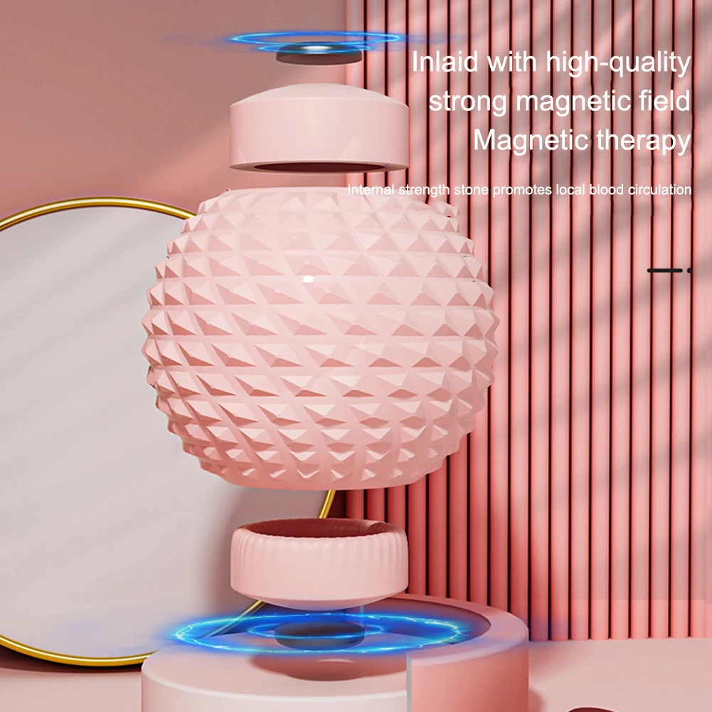 TPE Spiky Massage Roller Trigger Point Therapy Hand Hold Meridian Ball Acupoint Massage Myofascial Release for Physical Therapy