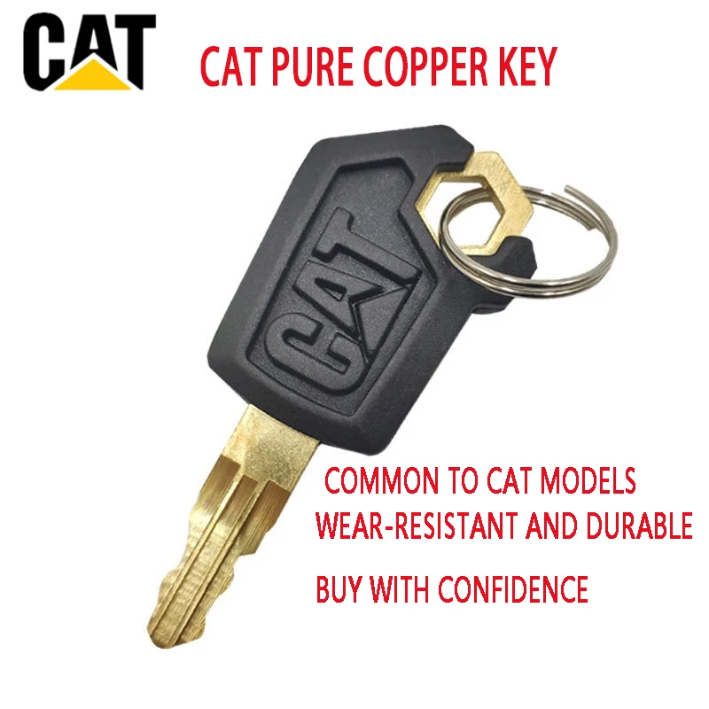 Caterpillar CAT Heavy Equipment Ignition Loader Excavator Bulldozer Pure Copper Gold Key 5P8500 | Автомобили и мотоциклы