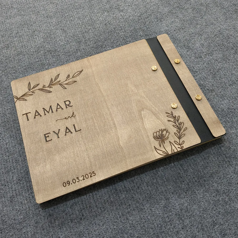 Personalized Wedding Guest Book, Wedding Album, Planner Guestbook, Gift, Photo Album, Engagement Gift