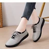 Women Casual Shoes 2023 Spring New Vintage Lace Up Soft Soled Non Slip Women Flats Oxford Shoes Soft Leather Woman Sports Shoes 5