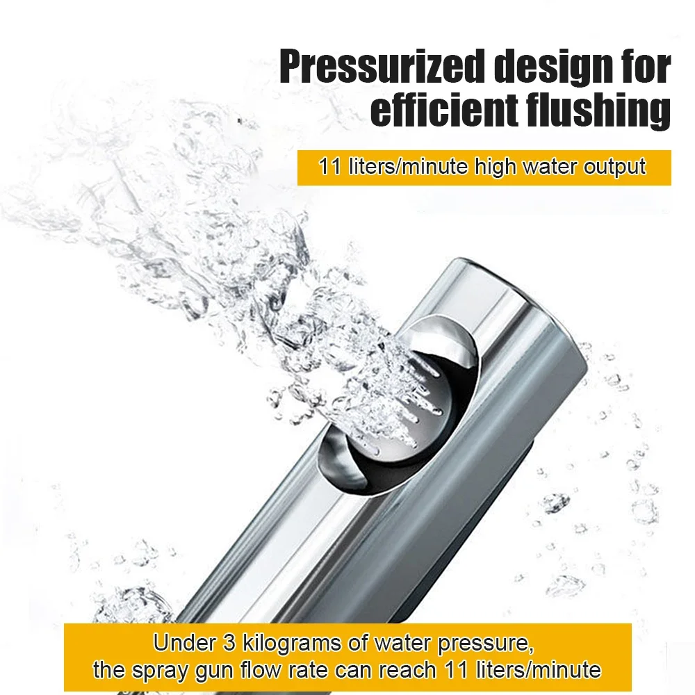 Handheld Bidet Toilet Sprayer Stainless Steel Protable Bidet Faucet Spray Sprinkler Water Multifunctional Bathroom Accessories 3