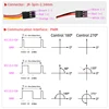 1X Coreless servo 25kg 35KG high speed servo pro digital and Stainless Steel gear servo arduino servo for Robotic DIY,RC car 6