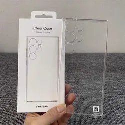 Transparent Shockproof Phone Protective Cover - Original Clear Case - Galaxy S24 (Clear)