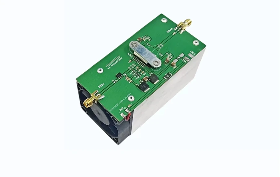 2.4GHz 2.4-2.5GHz 40W PA RF 전력 증폭기 AMP DMR 전력 모듈(방열판 포함)