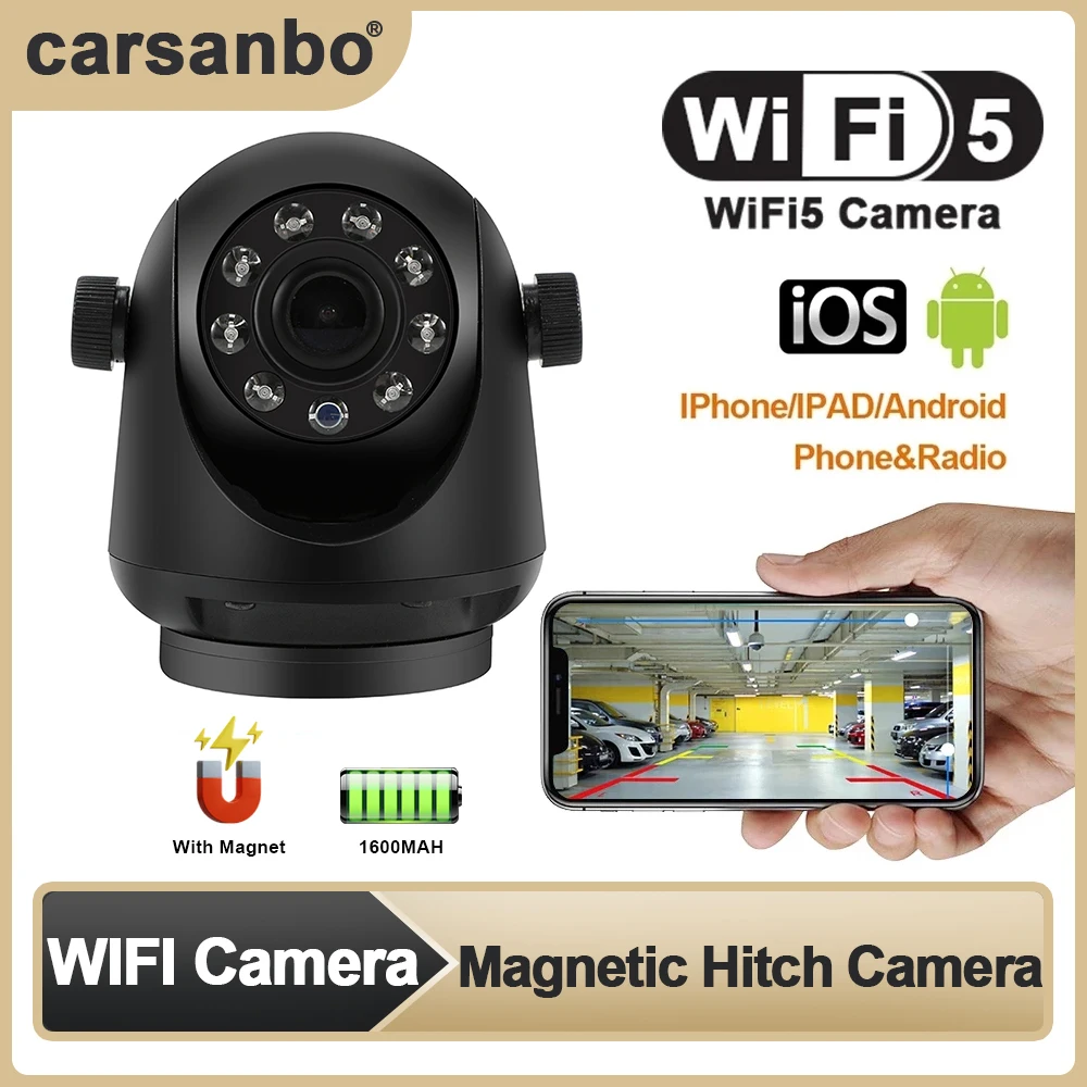 Магнитная сцепная камера Carsanbo с Wi-Fi
