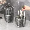 Light Luxury Makeup Brush Clear Storage Box Home Bedroom Dustproof with Cover Lipstick Perfume Makeup Brush Clutter Organizer 4
