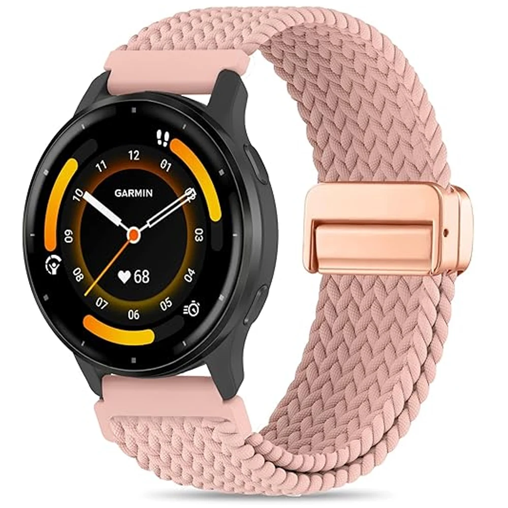 Braided Magnetic Watch Strap, 20mm 22mm - Universal Fit