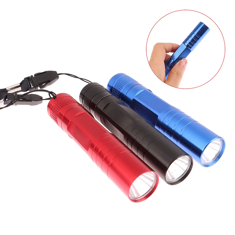 Pocket Torch Powerful LED Lantern Portable Mini Flashlight No. 5 Battery (AA Battery) Hard Light Flashlight For Outdoor Travel