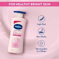 Vaseline Healthy Bright Daily Brightening Daily Moisturizer for Glowing Skin Vitamin B3 Body Lotion in 2 Weeks Lightweight 725ml 1