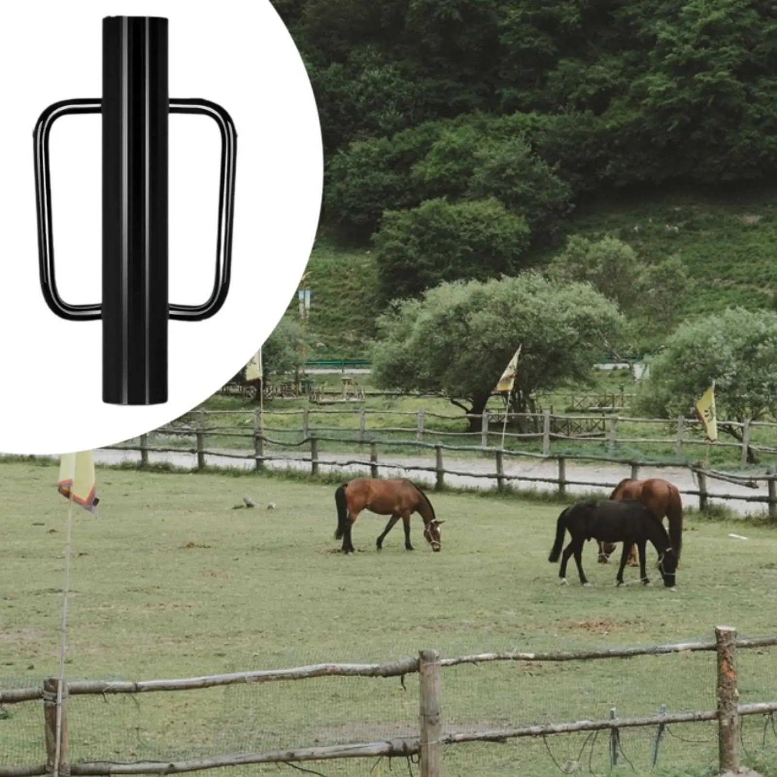 Fence Post Driver Sturdy with Handles for Residential Area U Fence Sign Pole Fence Post Driver Sturdy with Handles for Residential Area U Fence Sign Pole