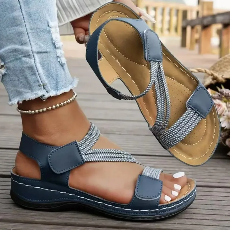 Summer Shoes for Women Plus Size 36-43 Platform Wedges Comfortable Non-slip Sandals Casual Beach Footwear Casual Daily Wear