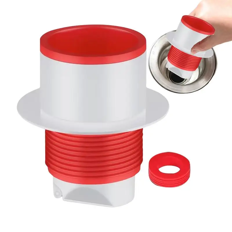 

Washing Machine Drain Hose Seal Bathroom Floor Drain Core Universal Deodorant Sewer Seal Rapid Drainage Drain Hose Adapter