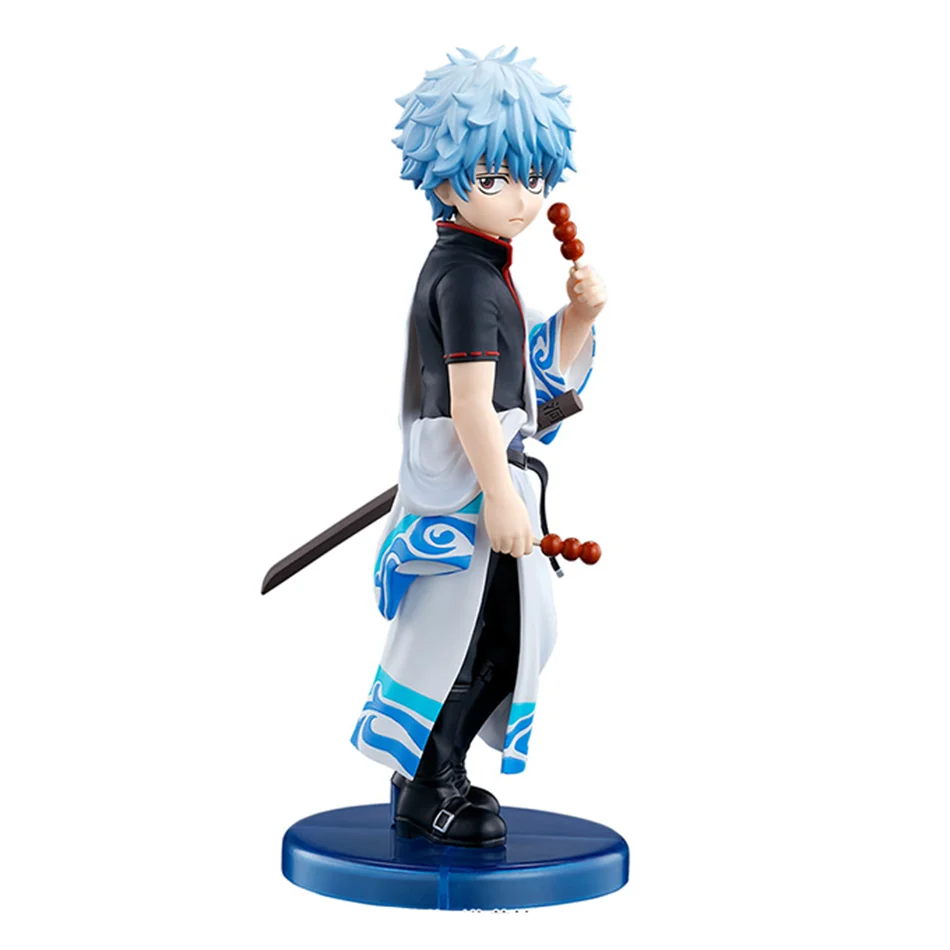 Auf lager 14CM Anime Gintama Figur Sakata Gintoki Katsura Kotarou Animation Modell Spielzeug Geschenke Sammlung Dekoration Ornamente – Detail 3