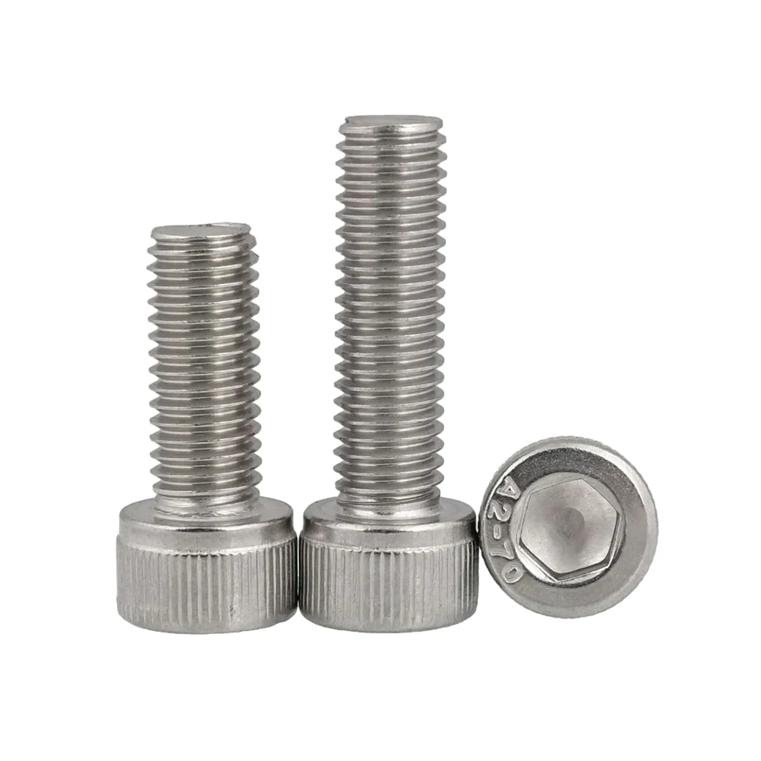 

10-50 Pcs/Lot M1.4 M1.6 M2 M2.5 M3 M4 M5 Stainless Steel A2-70 304 Hex Socket Cap Screw
