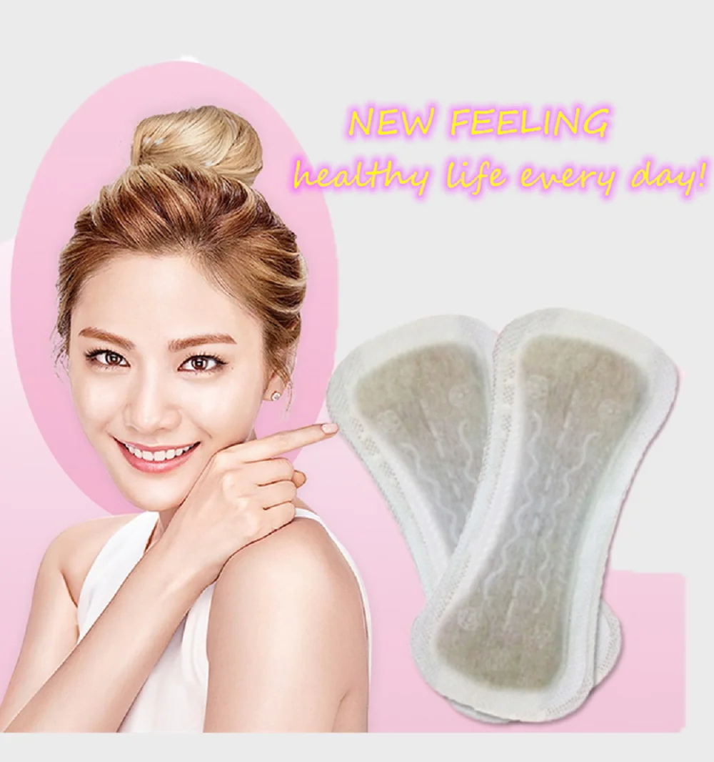 Description Picture 3 of item20pcs Chinese Herbal Gynecological Pads Medicine Tampons Vaginal Infection Silver-ion Gynecol Cure Care Medicated Sanitary Pad