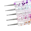 UV Gel Nail Art Brushes Dotting Drawing Painting Brush Set DIY Design Nail Art Supplies Tools Manicure Accessories Drawing Tips 6