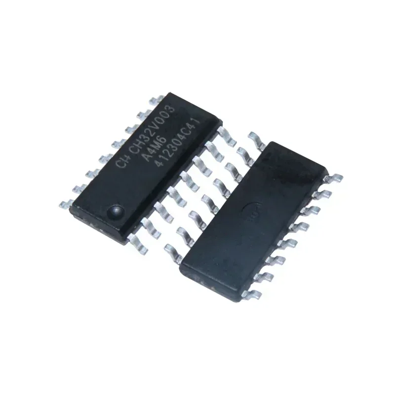 32 Bit RISC V MCU 10PCS/lot CH32V003A4M6 CH32V003F4P6 TSSOP20 CH32V003J4M6 SOP8 CH32V003F4U6 industrial grade 32-bit general-purpose RISC-V MCU