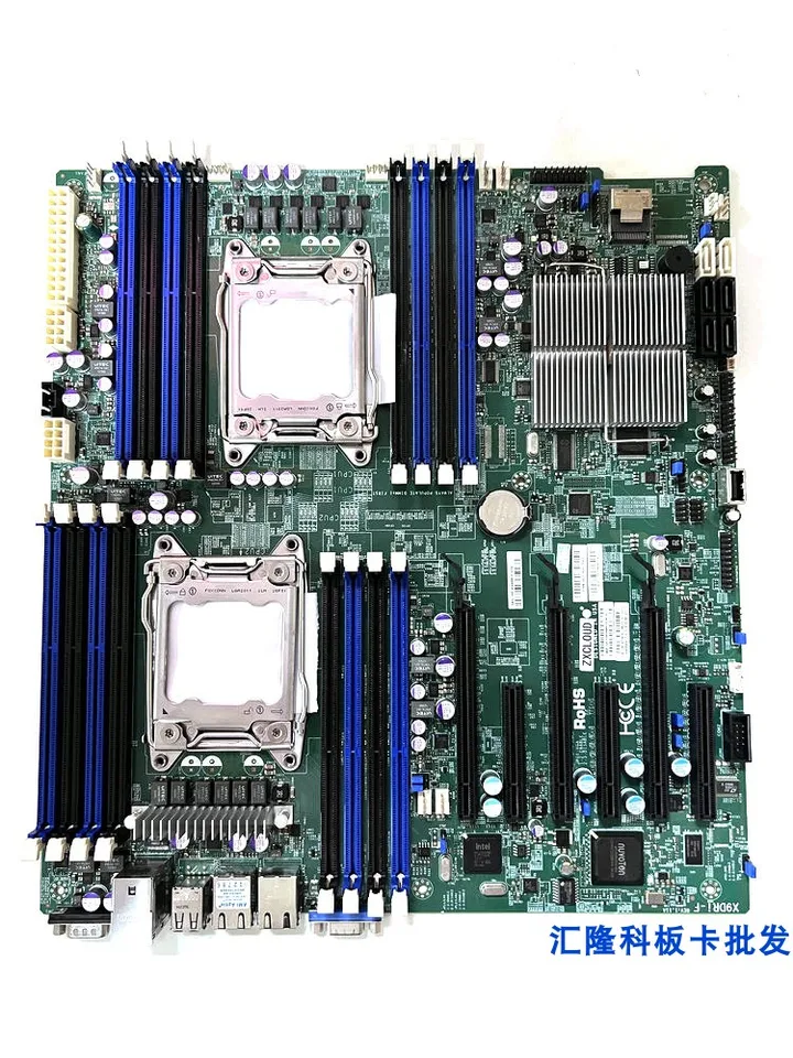 X9DRI-F Dual-Channel X79 2011 C602 Server Mainboard Supports E5 V2
