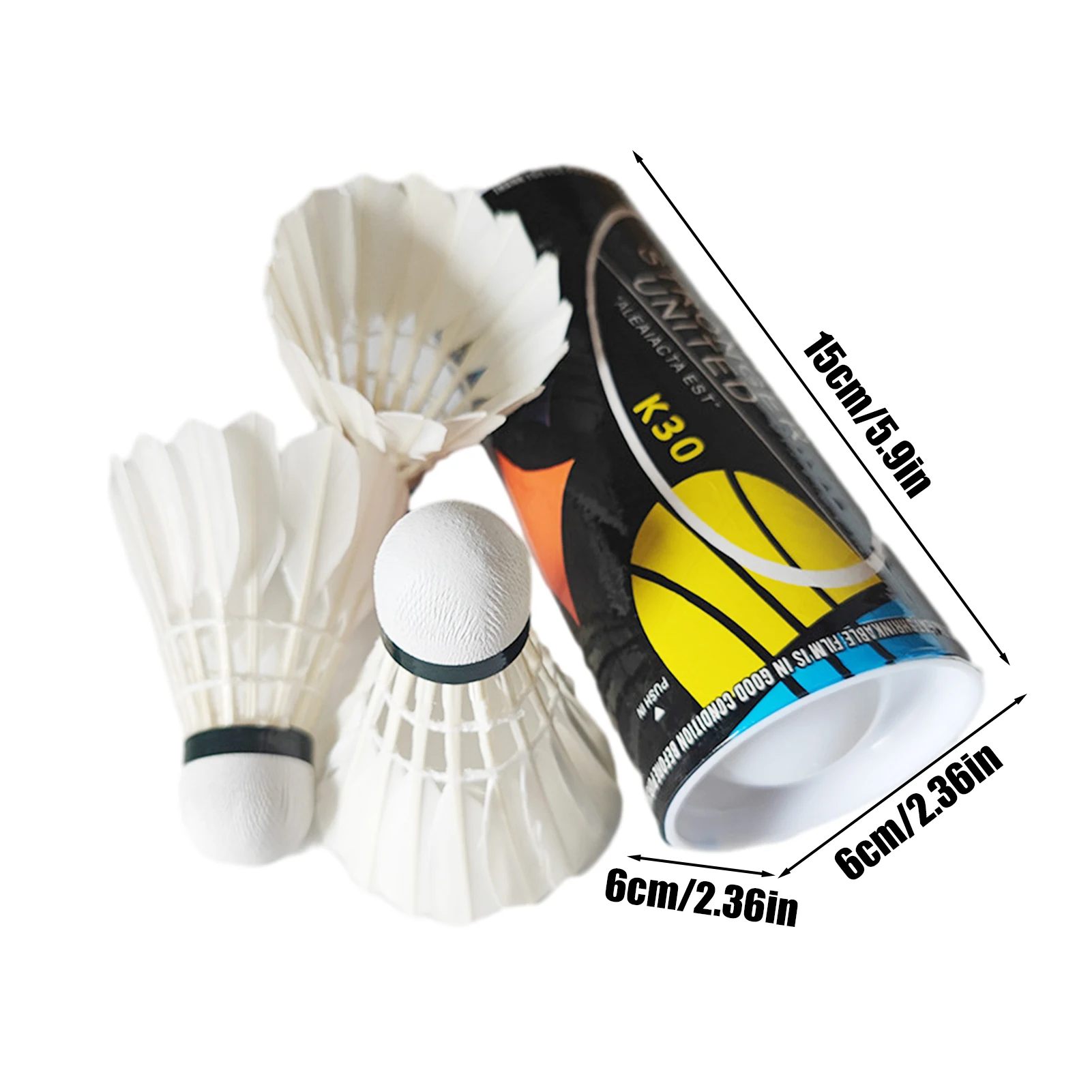 3Pcs Professional Badminton Shuttlecock Duck Feather High Speed Training Sport Ball Game badminton shuttlecock feather shuttlecock