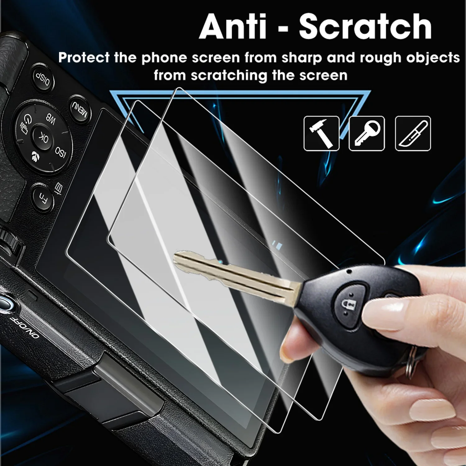 1-5PCS 9H Hardness Camera Film for GR 4 Tempered Glass Screen Protector Anti-Scratch LCD Protector for Ricoh GR IV GRIV GR4