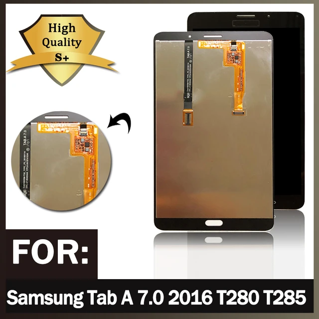 7.0'' LCD Display For Samsung Tab A 7.0 2016 SM-T280 SM-T285 T280 WIFI  /T285 3G LCD Display Touch Screen Assembly - AliExpress