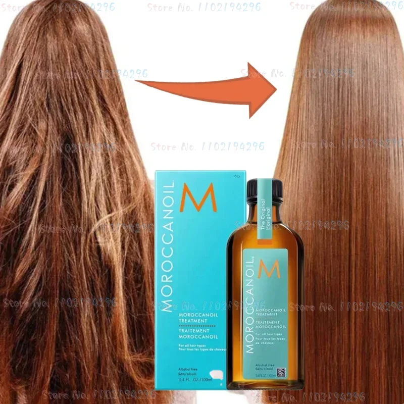 Moroccan Hair Care Essential Oil Repairs Damaged, Nourishes, Smoothes, Removes Frizz, Shampoo-free Oil, Split Ends Care бесщелочной шампунь с коллагеном и аргановым маслом la dor damaged protector acid shampoo 150мл