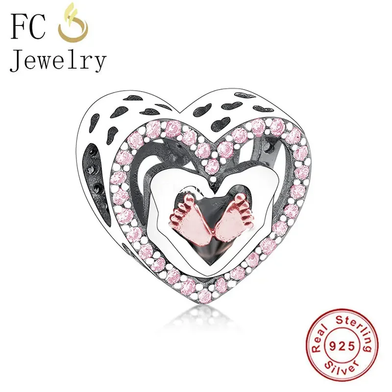 Fit Original Charm Bracciale 925 Silver Mummy Of An Angel Painty Infant Baby Loss Polish Bead Per Fare Memory Berloque