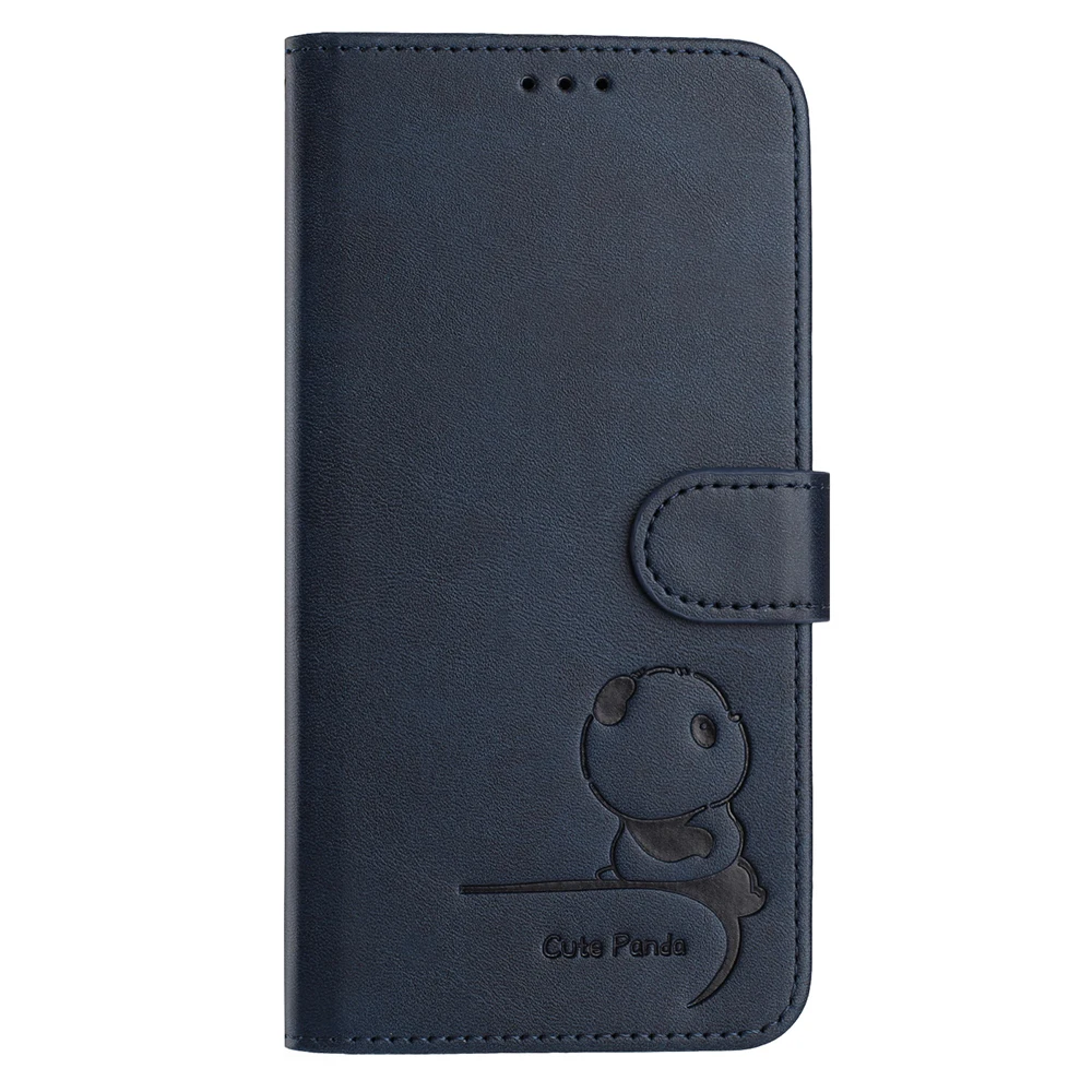 Adorable Panda Design Wallet Phone Case Cover