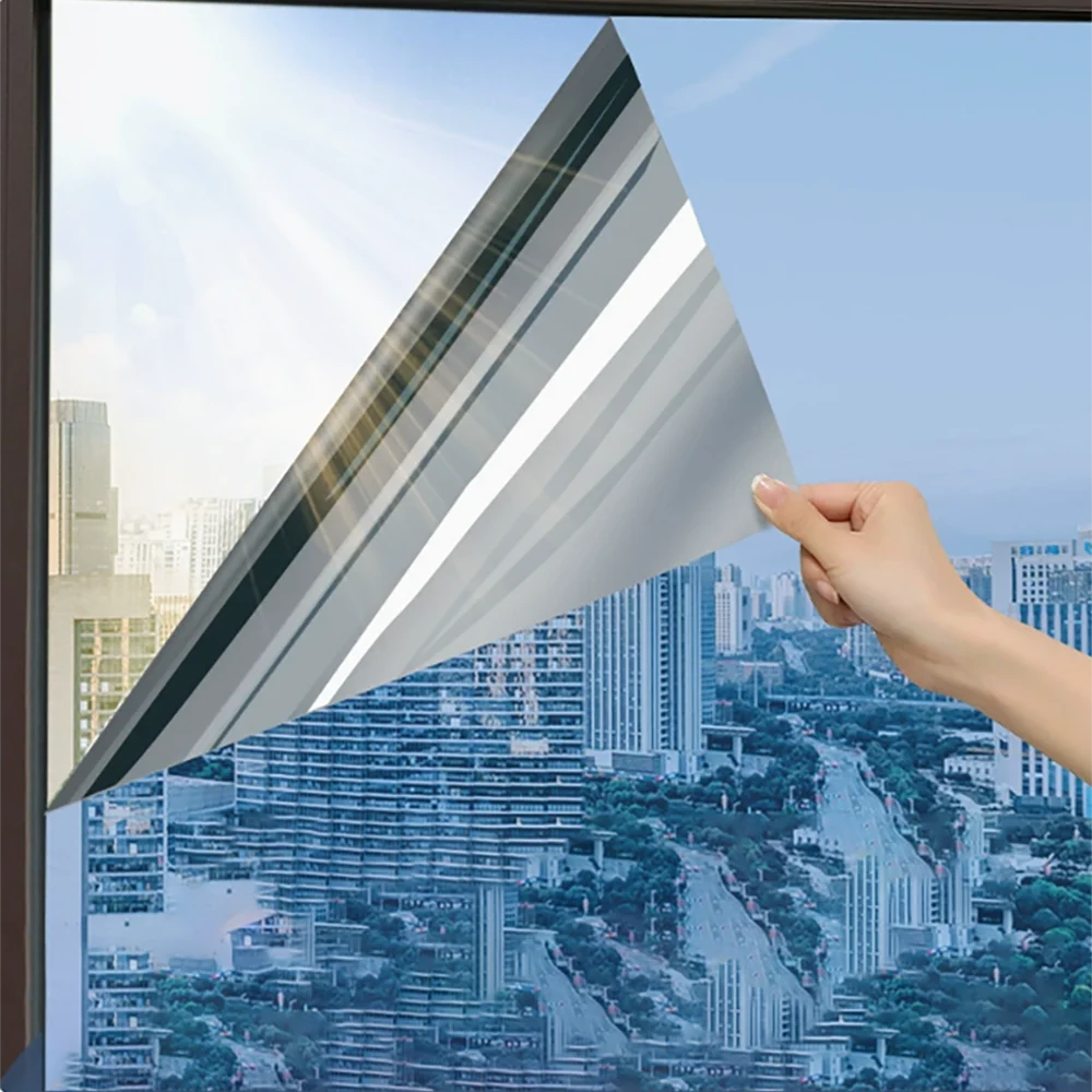 Window Privacy Film Window Film Window Tint Sticker Adhesive Vinyl Stickers Adhesive Vinyl Film Windows balconies household insulation glass film privacy protection sun protection one-way mirror window film stickers