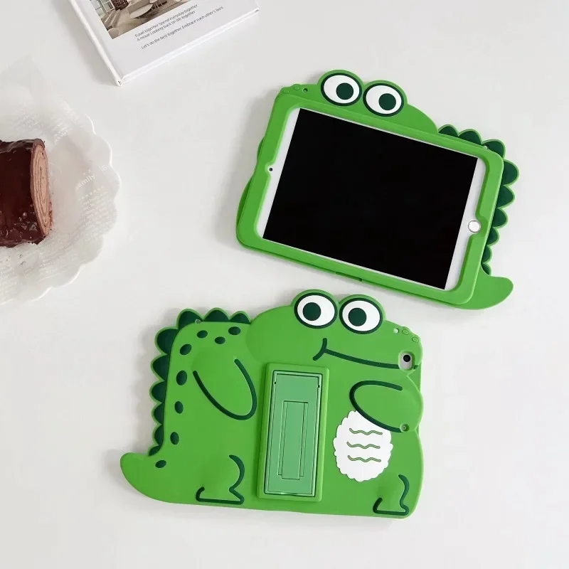 Children's Cartoon Dinosaur Tablet Case with Built-in Stand for Huawei MatePad and Honor Pad Series