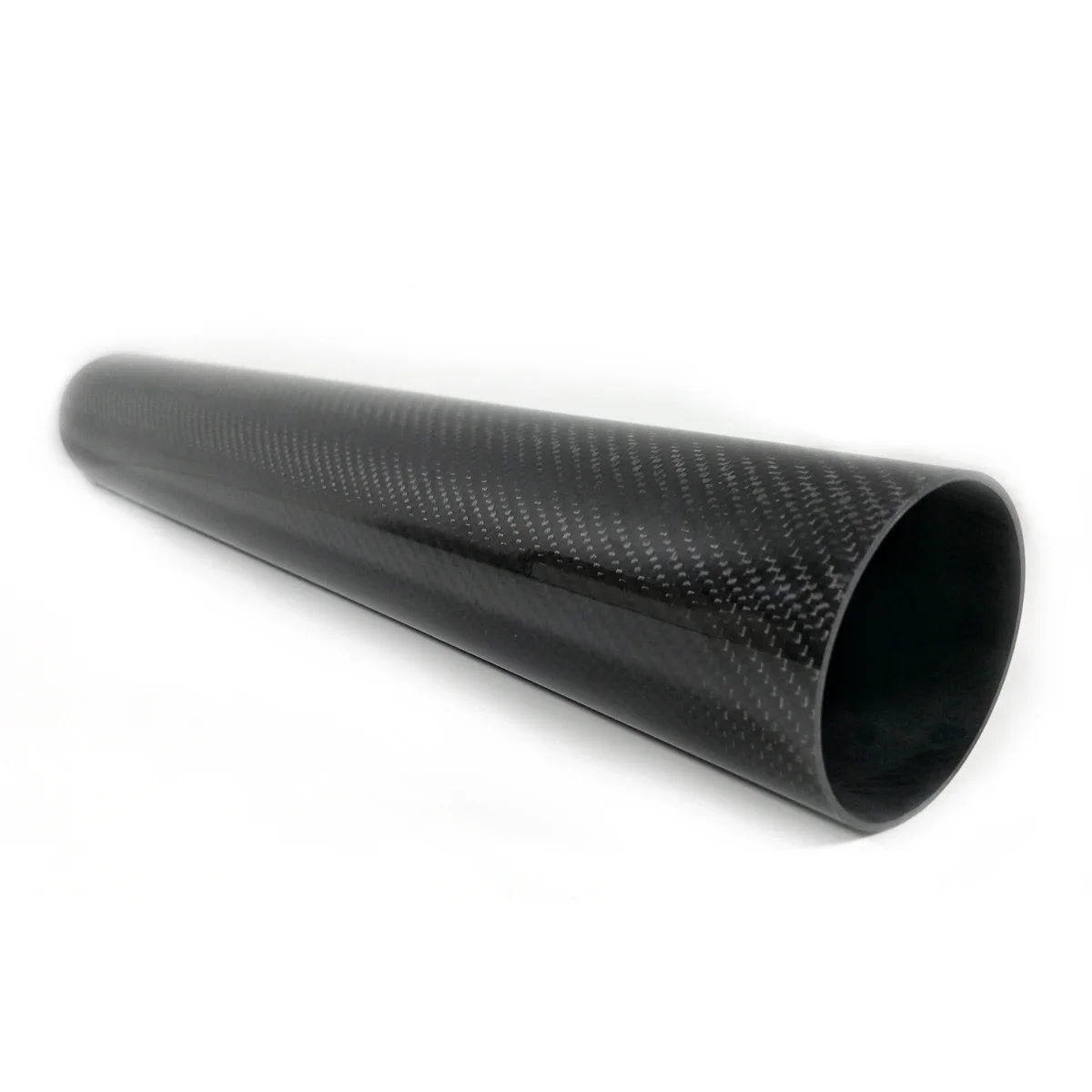 Tube Fibre Carbone 80x76mm 500mm pour Avion RC Hélicoptère