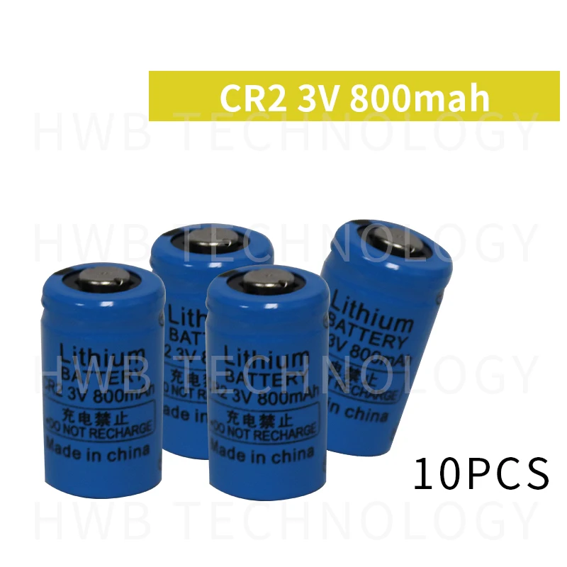 10 Pcs/lot Cr2 3v 800mah Lithium Battery Cr15h270 Cr15266 Cr - 2 W/c1b ...