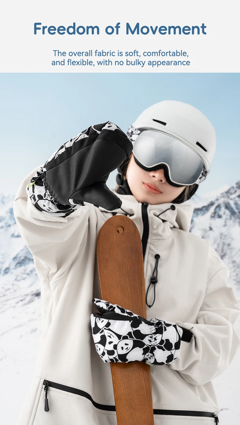 flexible knit glove fit