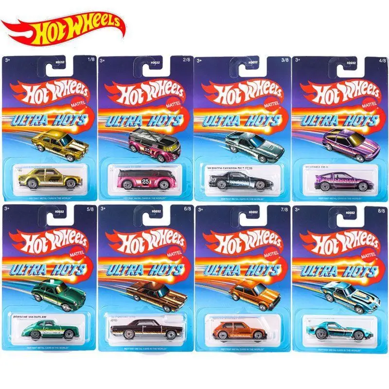 Hot Wheels Ultra Hots 5台セット HotWheels Ultra Hots Complete Set - Lot Of 8 Cars New In